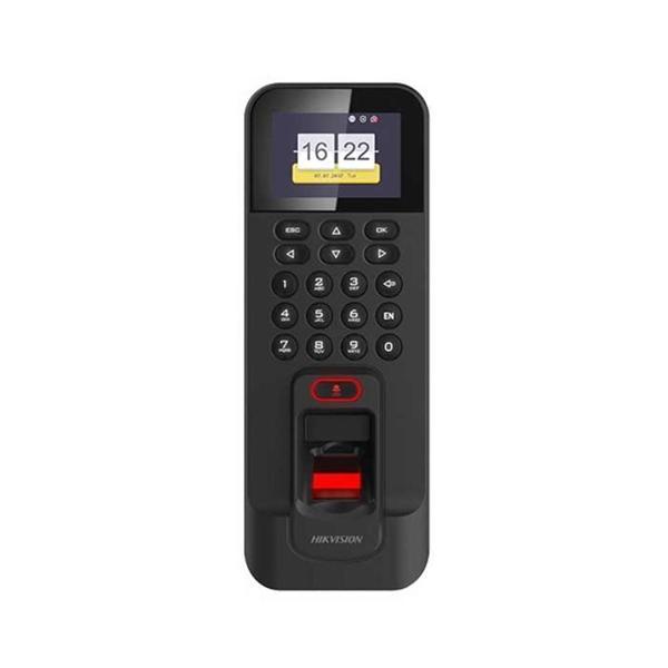 Hikvision DS-K1T804AMF Parmak İzi ve Mifare Kart Okuyuculu Bağımsız Terminal Personel Takip Cihazı - Image 1