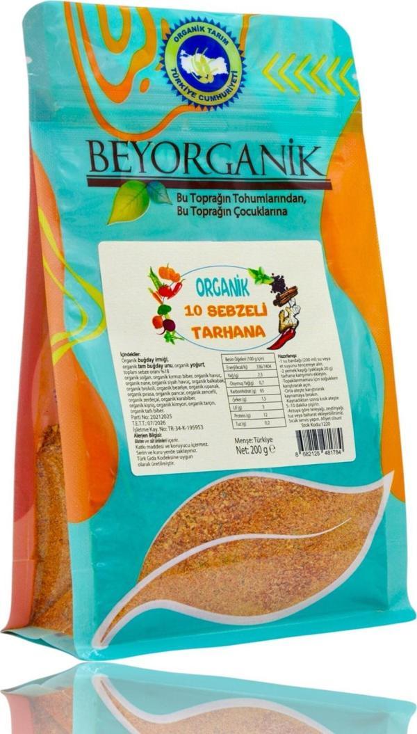 Organik 10 Sebzeli Tarhana (10 SEBZELİ) (PESTİSİT VE AFLATOKSİN ANALİZLİ) 200gr - Image 1