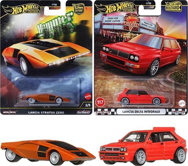 Hot Wheels Premium Lancia Set - Lancia Delta Integrale & Lancia Stratos Zero (1/64) - Image 1