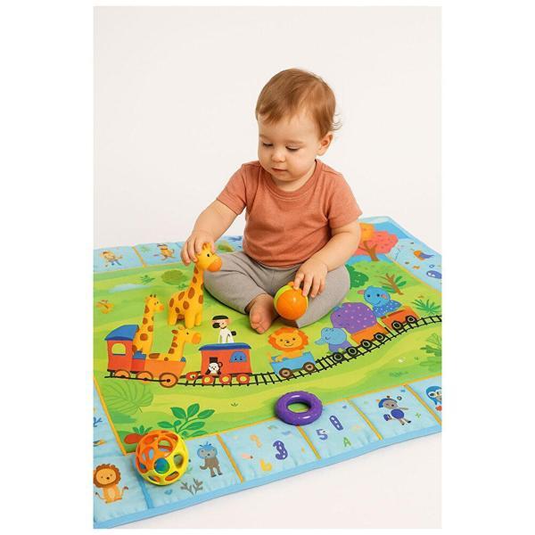 Safemom Oyun Matı 90x145 cm - Animals - Image 1