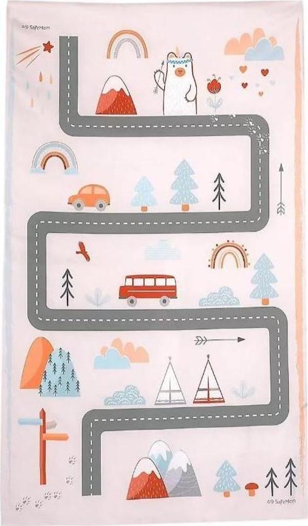 Safemom 90 x 145 Oyun Matı -Snow - Image 1