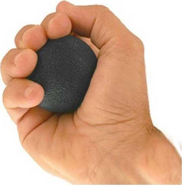 Cando Jel Sıkma Egzersiz Topu Gel Squeeze Ball Siyah X-Sert - Image 1