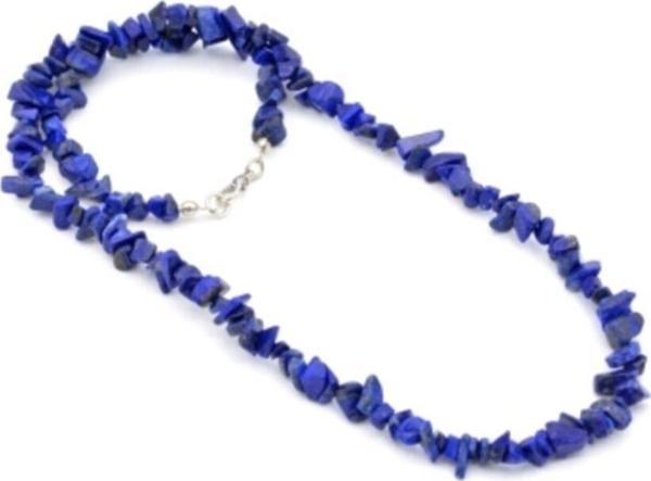 Doğal Kırık Taş Lapis Lazuli Taşı Kolye 1.kalite Doğal Taş - Image 1