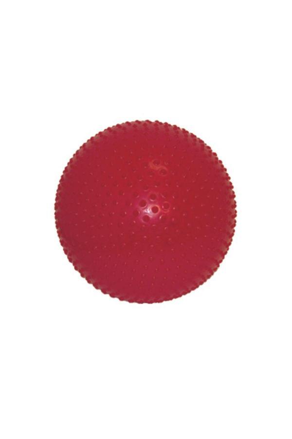 Cando Tırtıklı Pilates Topu Kırmızı 75 Cm - Image 1