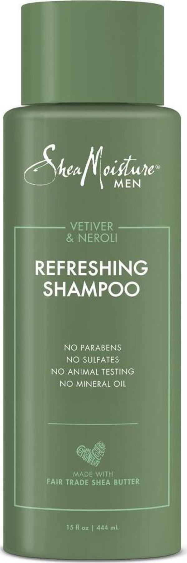 Shea Moisture Men Vetiver ve Neroli Canlandırıcı Şampuan 444ML - Image 1
