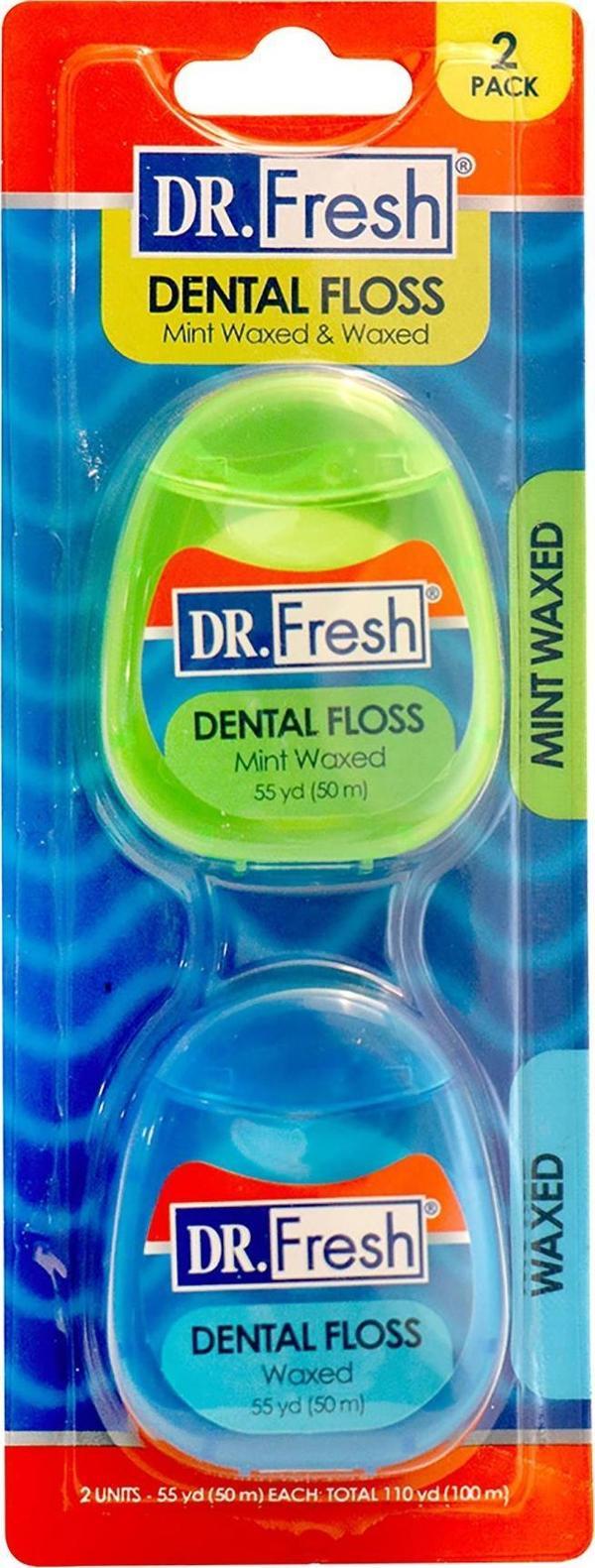 Dr.Fresh 2li Diş İpi 2x50m - Image 1
