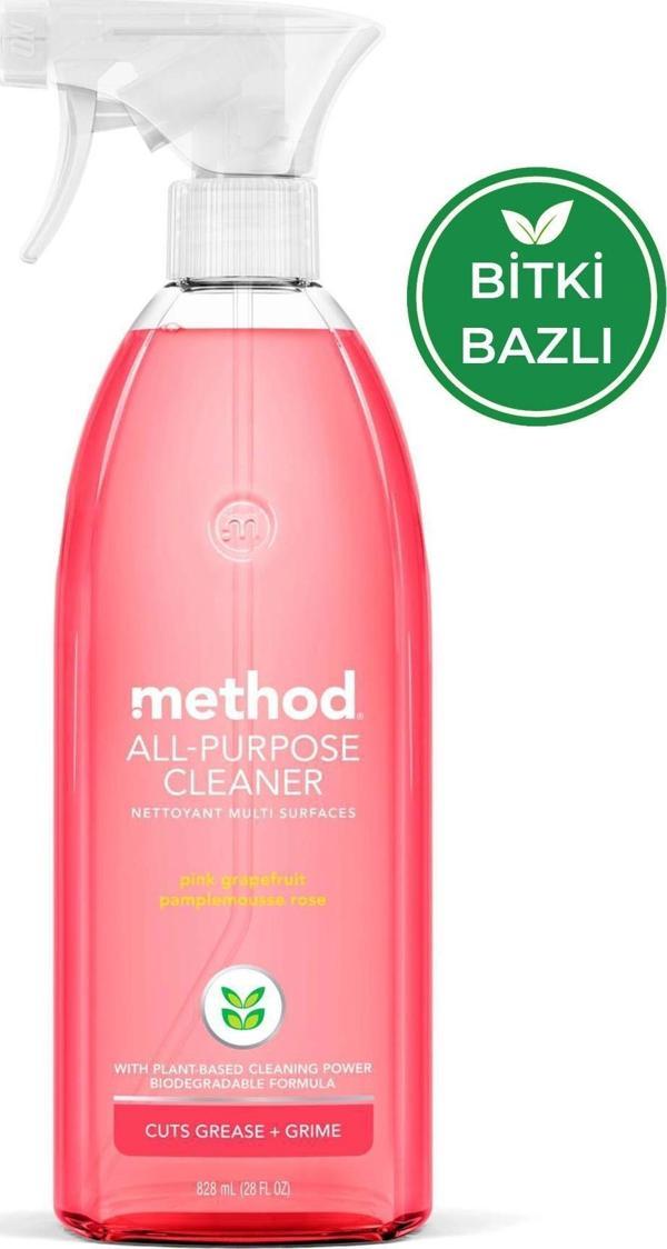 Method Çok Amaçlı Yüzey Temizleyici Pembe Greyfurt Kokulu 828ML - Image 1
