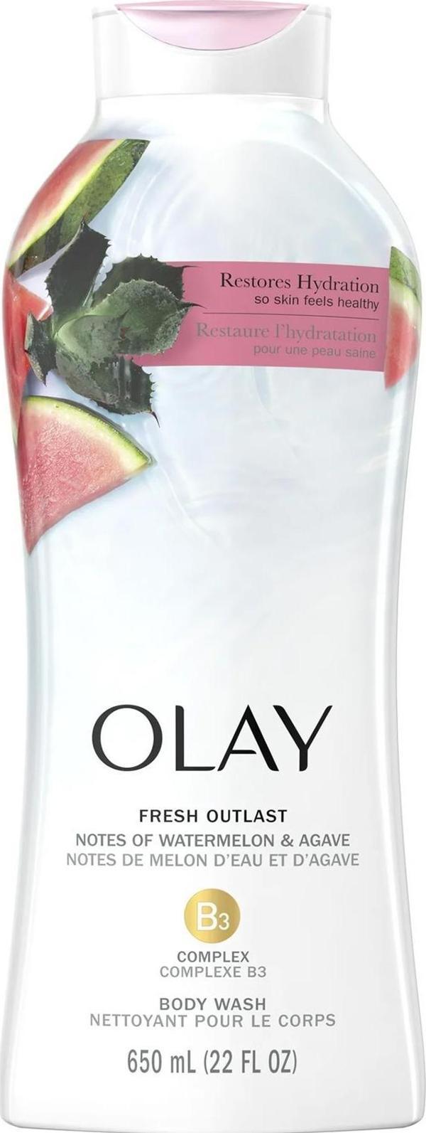 Olay Fresh Outlast Watermelon and Agave Duş Jeli 650ML - Image 1