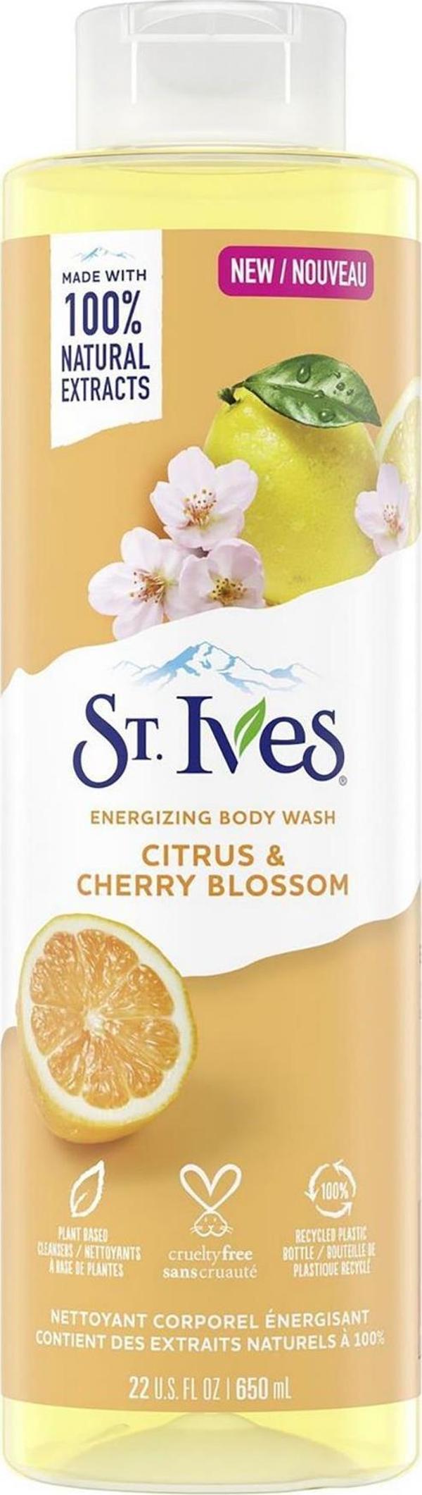 ST.Ives Narenciye & Kiraz Çiçeği Özlü Vücut Şampuanı 650ML - Image 1