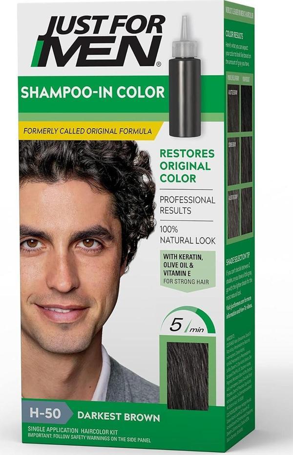 Just For Men Saç Boyası H50-Karanlık Kahve - Image 1