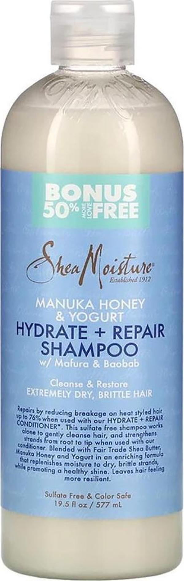 Shea Moisture Manuka Balı ve Yoğurt Şampuan 577ML - Image 1
