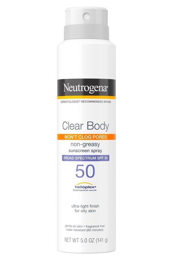 Neutrogena Clear Body SPF50 Güneş Spreyi 141GR - Image 1