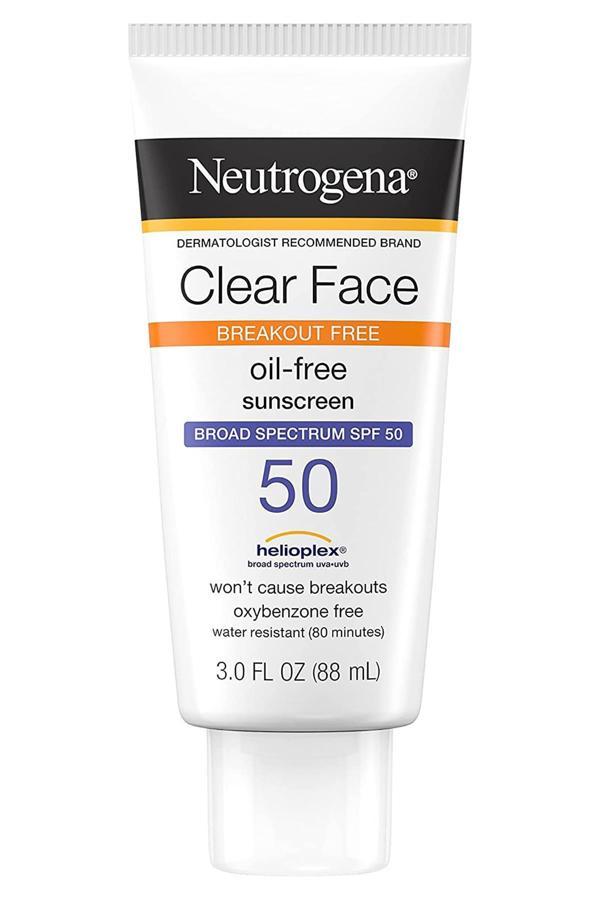 Neutrogena Clear Face SPF50 Yüz İçin Yağsız Güneş Kremi 88ML - Image 1