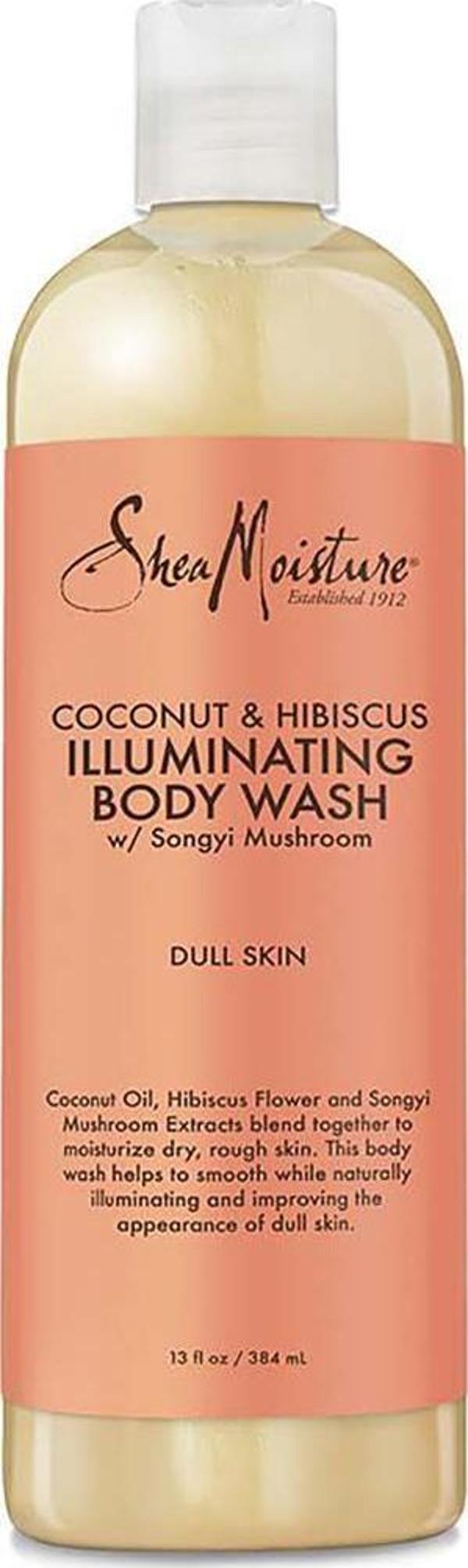 Shea Moisture Coconut & Hibiscus Aydınlatıcı Vücut Şampuanı 384ML - Image 1