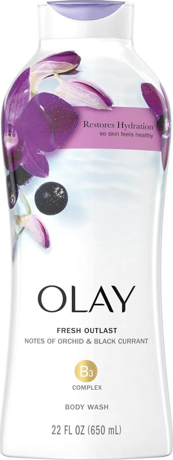 Olay Fresh Outlast Orchid & Black Currant Vücut Şampuanı 650ML - Image 1