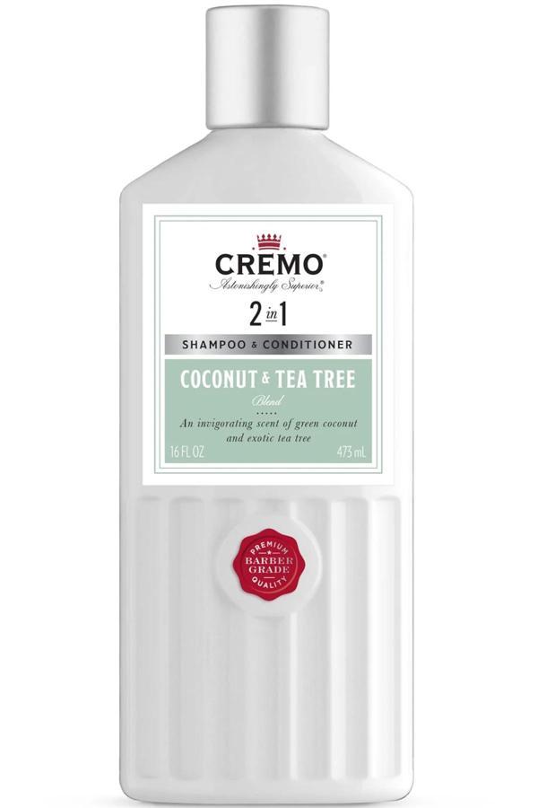 Cremo 2in1 Coconut & Tea Tree Şampuan ve Saç Kremi 473ML - Image 1