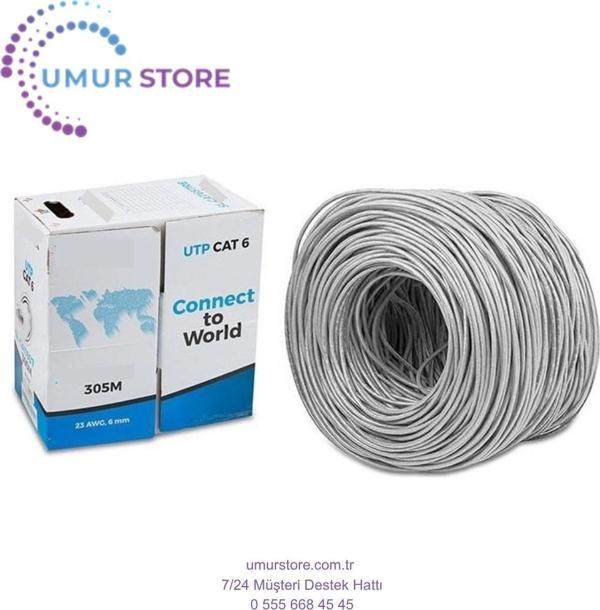 305M 23AWG Utp Cat6 Kablo - Image 1