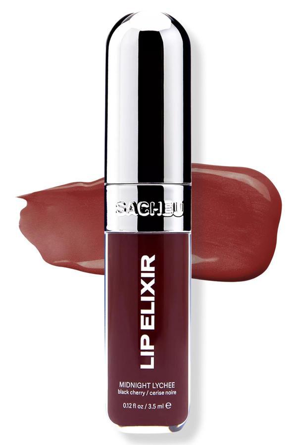Sacheu Lip Elixir 3’ü 1 Arada Renkli Dudak Parlatıcı 04 Midnight Lychee 3.5ML - Image 1