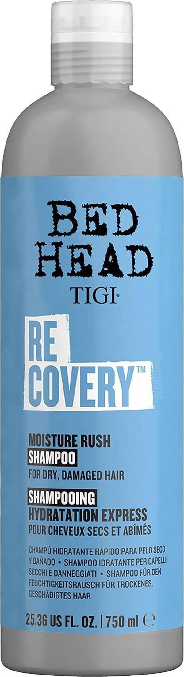 Tigi Bed Head Kuru ve Hasarlı Saçlar İçin Nemlendirici Şampuan 750ML - Image 1