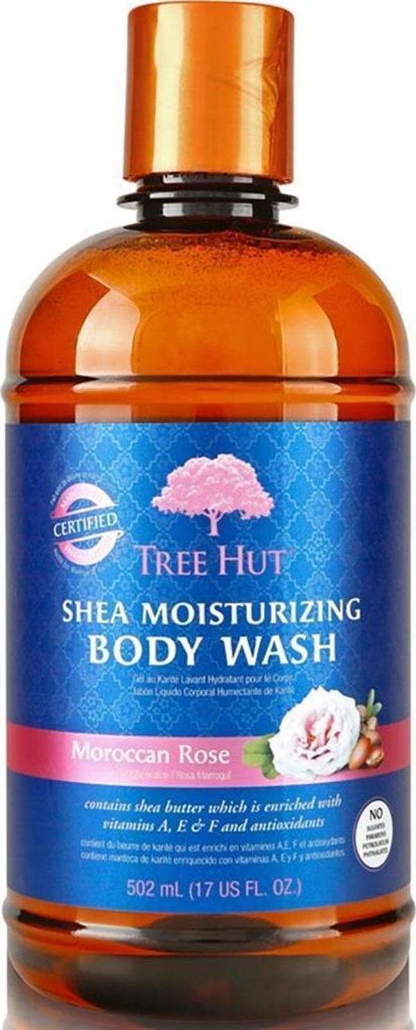 Tree Hut Shea Moisturizing Moraccan Rose Vücut Şampuanı 502ML - Image 1