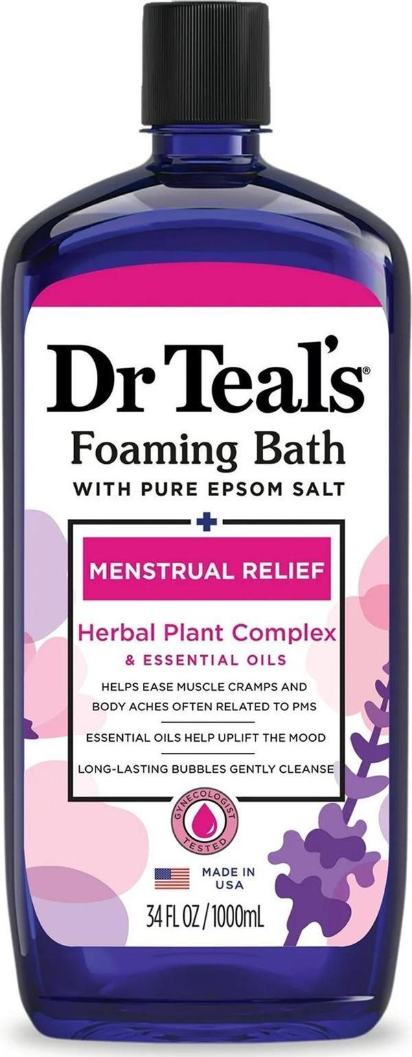Dr.Teals Menstrual Relief Banyo Köpüğü 1000ML - Image 1