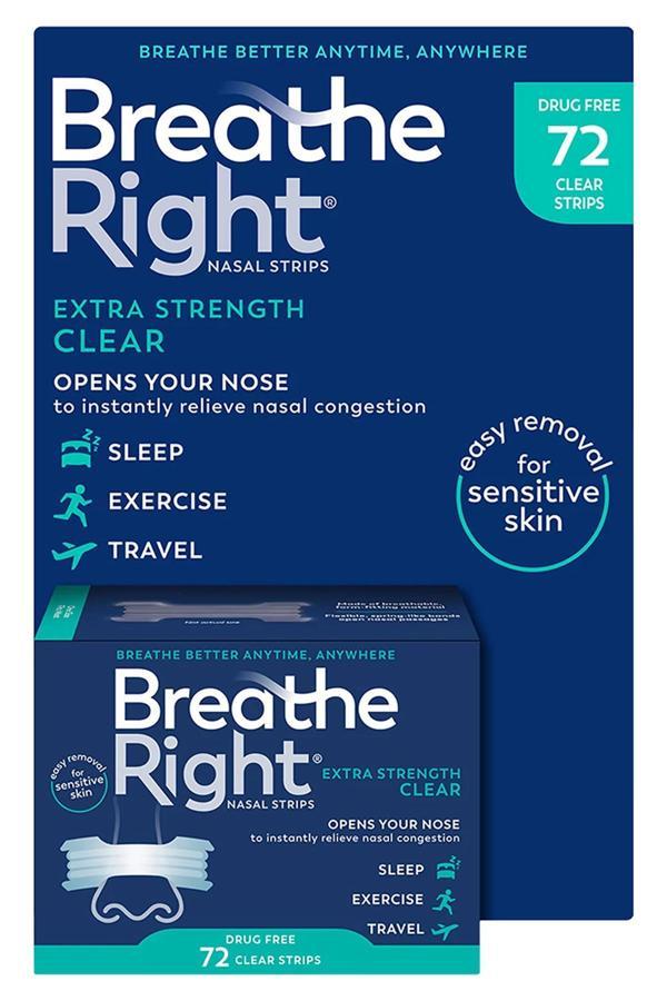 Breathe Right Burun Bandı Şeffaf Renk 72 Adet - Image 1