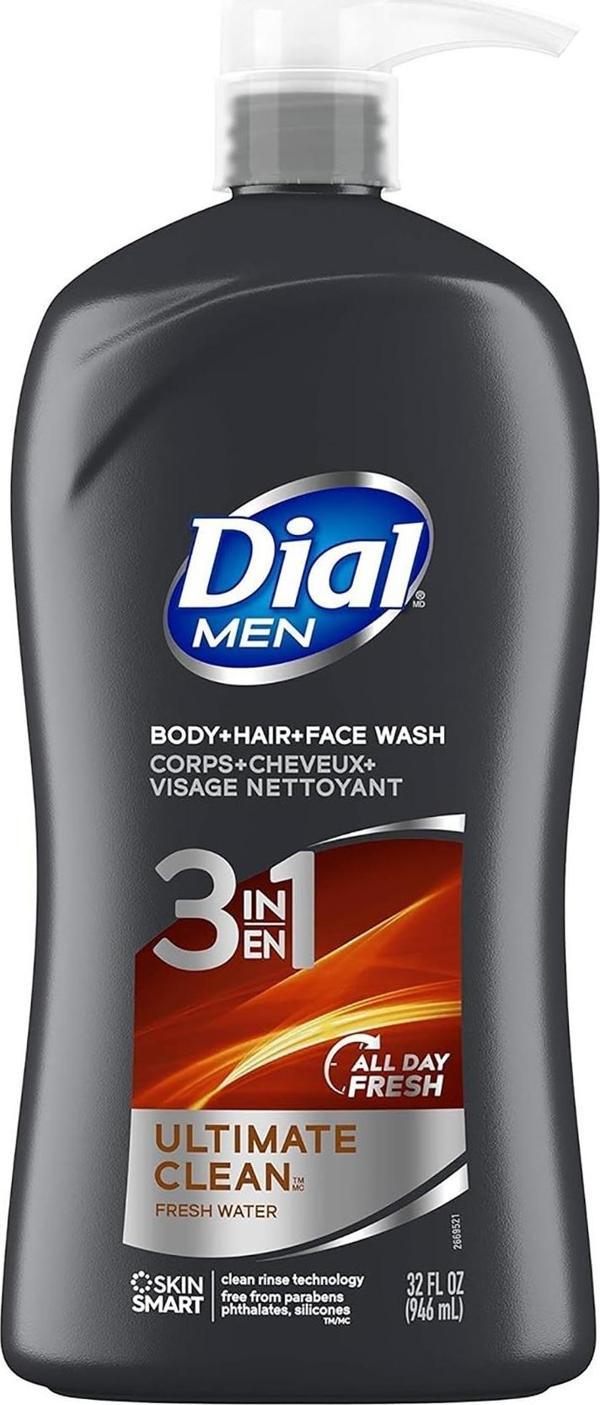 Dial Men Ultimate Clean 3in1 Şampuan 946ML - Image 1