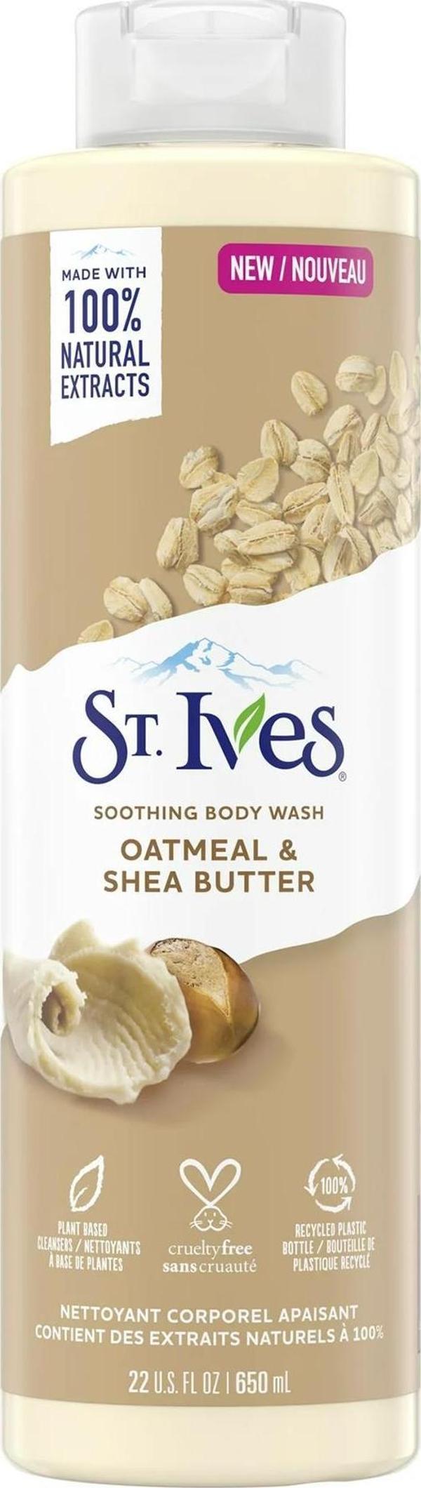 ST.Ives Yulaf Ezmesi ve Shea Yağı Özlü Yatıştırıcı Vücut Şampuanı 650ML - Image 1