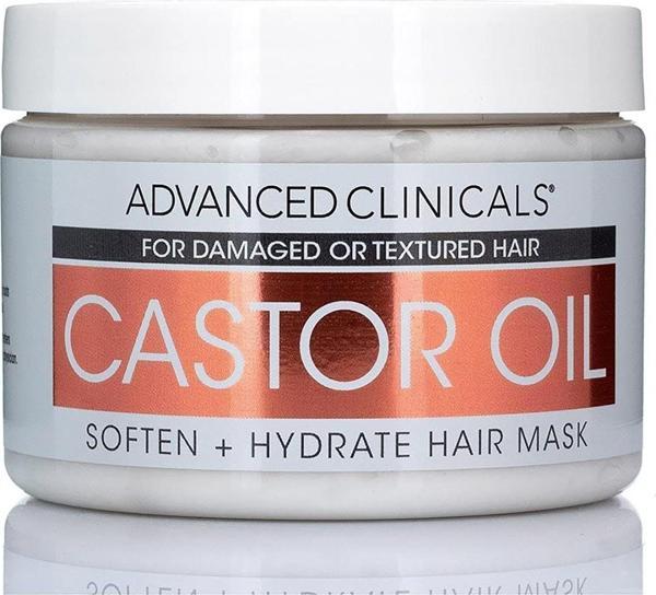 Advanced Clinicals Castor Oil Derin Bakım Saç Maskesi 340GR - Image 1