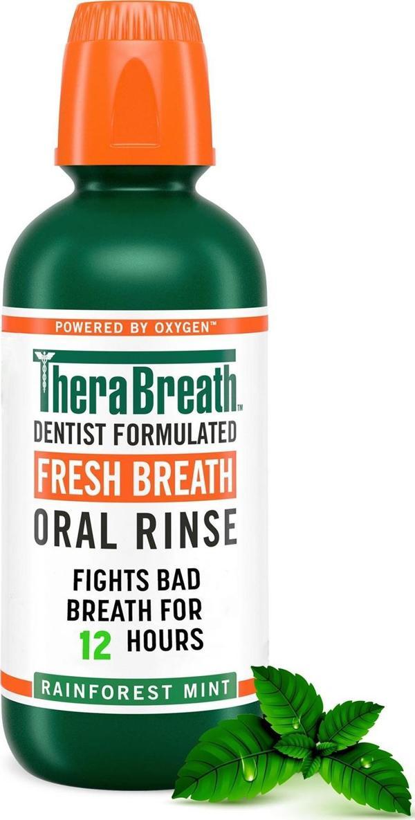 Thera Breath Fresh Breath Rainforest Mint Ağız Çalkalama Suyu 473ML - Image 1
