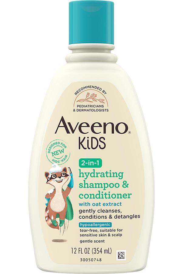 Aveeno Kids 2'si 1 Arada Nemlendirici Şampuan ve Saç Kremi 354ML - Image 1