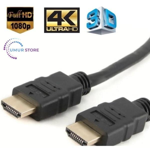 1.5 Metre 1.kalite 3D 4K Full Hd HDMI Tv Uydu Alıcısı Kablosu 1.5 Metre 4K 3D Full Hd Hdmi Kablo Box - Image 1