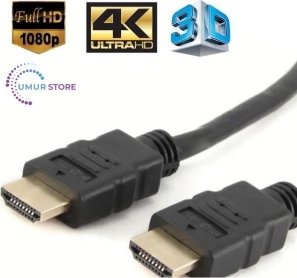 1.5 Metre 1.kalite 3D 4K Full Hd HDMI Tv Uydu Alıcısı Kablosu 1.5 Metre 4K 3D Full Hd Hdmi Kablo Box - Image 1