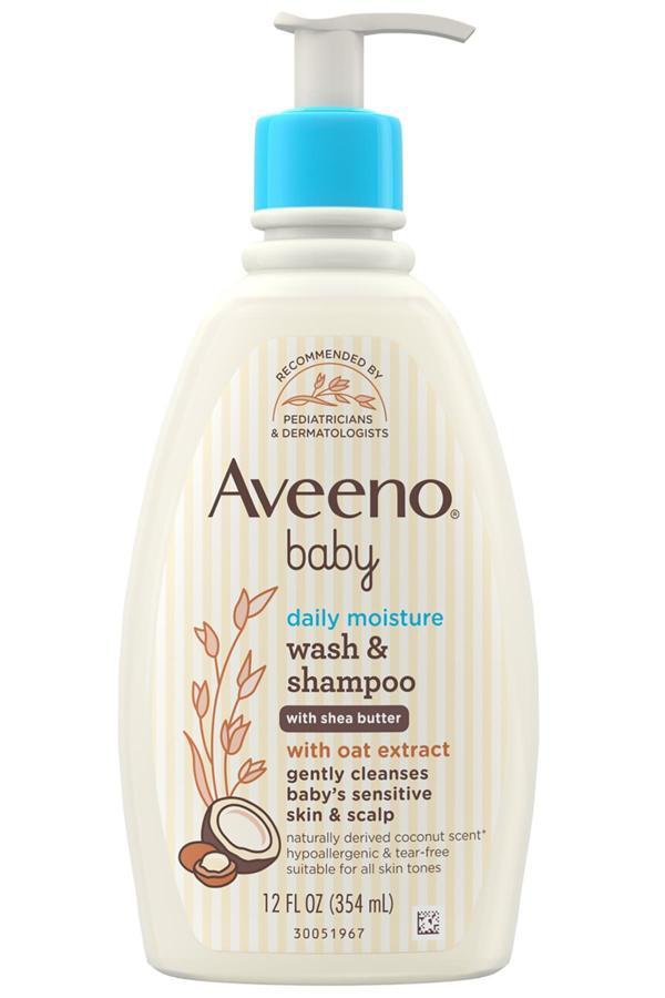 Aveeno Baby Günlük Nemlendirici Vücut Yıkama ve Şampuan 354ML - Image 1