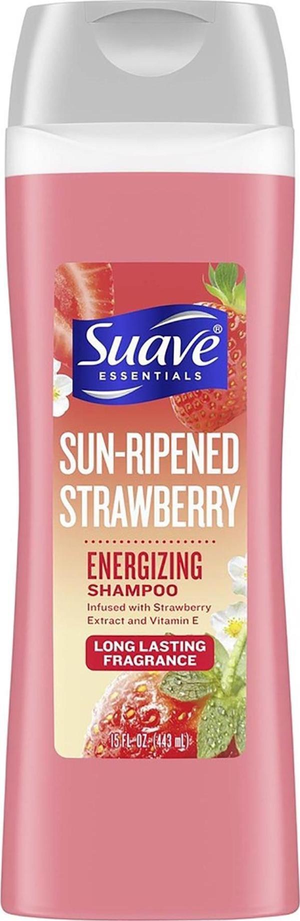 Suave Essentials Çilek Kokulu Enerji Şampuanı 443ML - Image 1