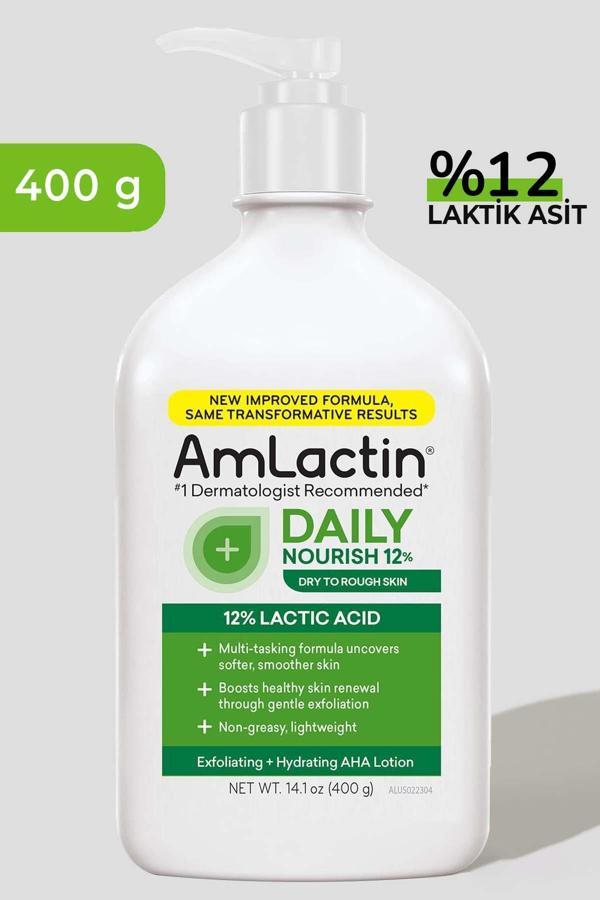 AmLactin 12% Lactic Acid Günlük Besleyici Losyon 400GR - Image 1