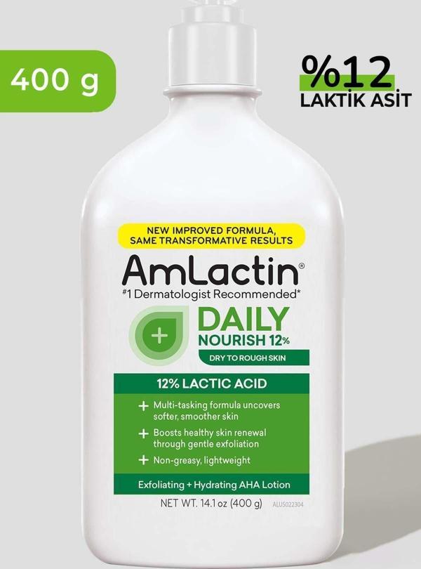AmLactin 12% Lactic Acid Günlük Besleyici Losyon 400GR - Image 1