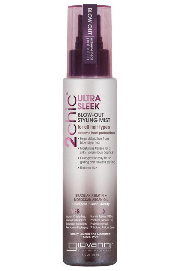 Giovanni 2chic Ultra-Sleek Fön Öncesi Şekillendirici Saç Spreyi 118ML - Image 1