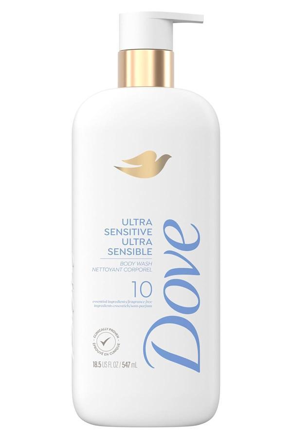 Dove Ultra Sensitive Hassas Ciltler İçin Kokusuz Duş Jeli 547ML - Image 1