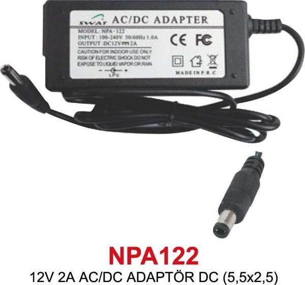 2V 2A AC/DC ADAPTÖR DC (5,5x2,5) - Image 1