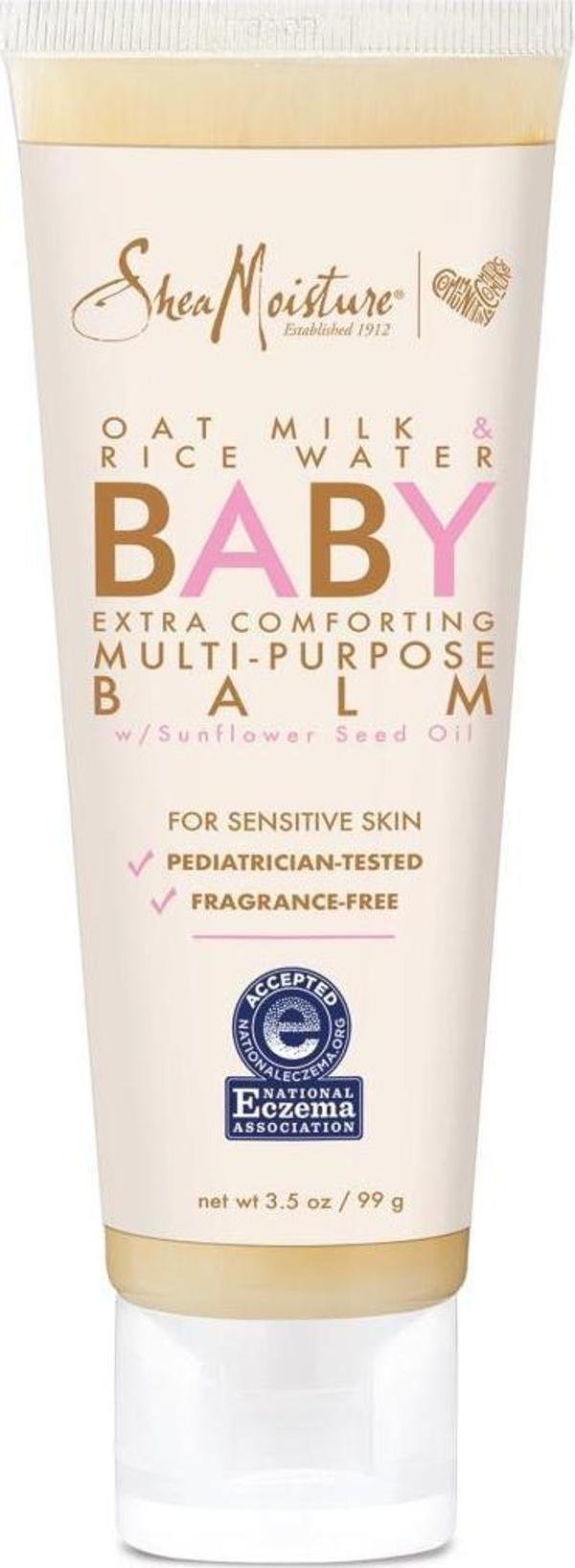 Shea Moisture Baby Yulaf Sütü ve Pirinç Suyu Çok Amaçlı Bebek Balsamı 99GR - Image 1
