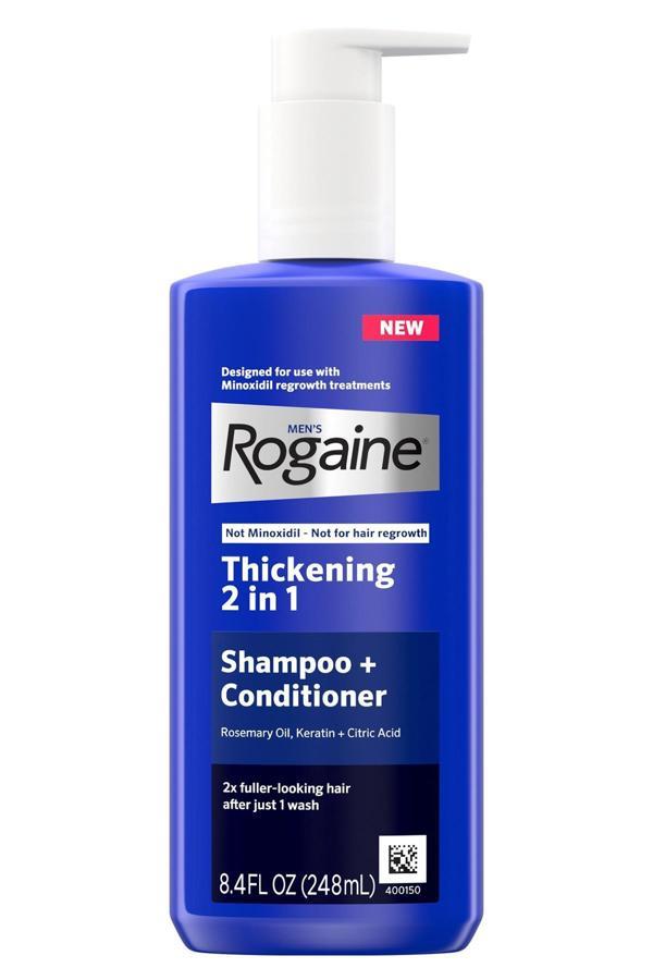 Rogaine Men 2'si 1 Arada Saç Kalınlaştırıcı Şampuan ve Saç Kremi 248ML - Image 1