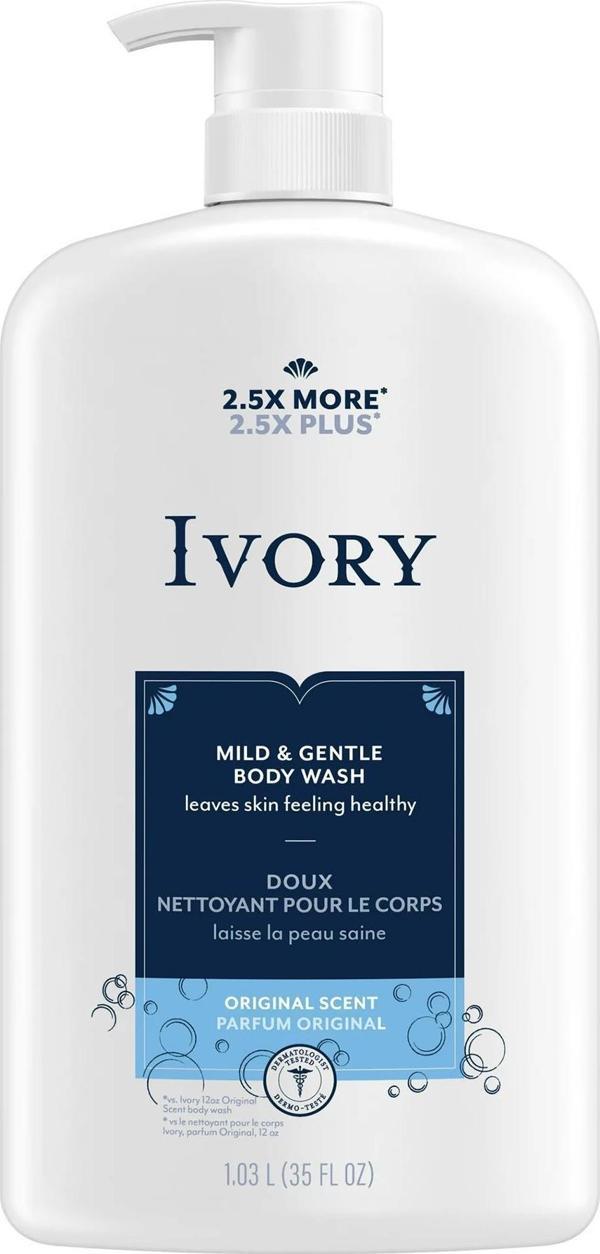 Ivory Orijinal Kokulu Hafif ve Nazik Vücut Şampuanı 1030ML - Image 1