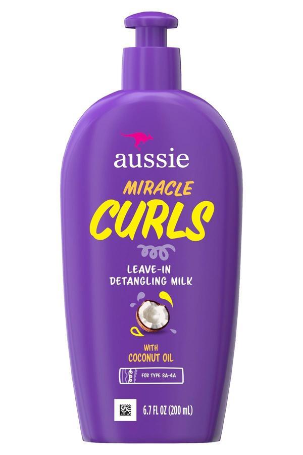 Aussie Miracle Curls Dolaşık Saç Açıcı Durulanmayan Saç Bakım Sütü 200ML - Image 1