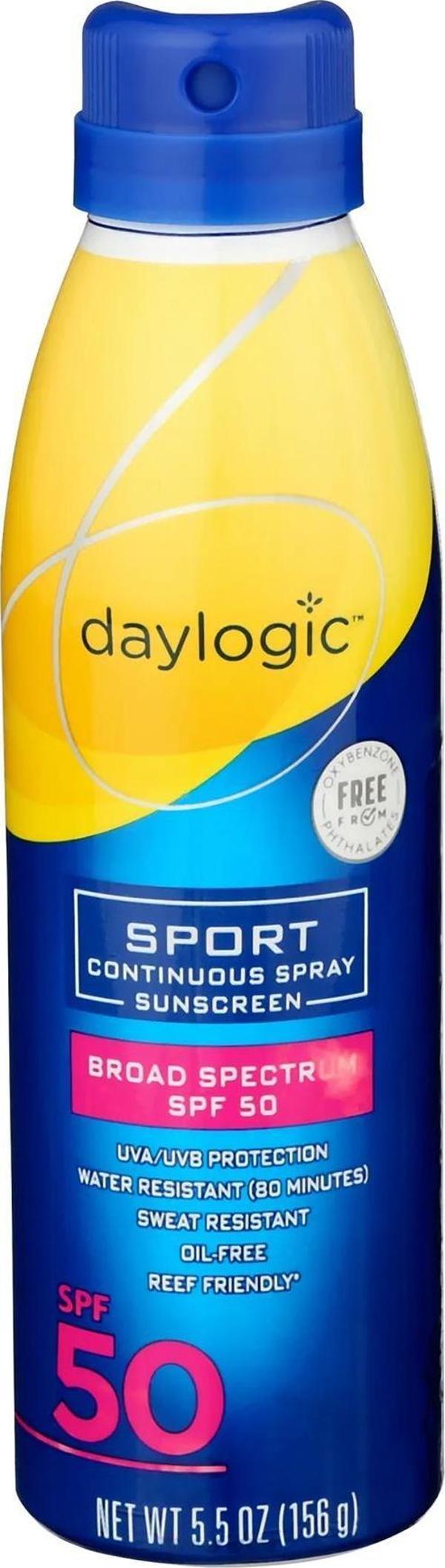 Daylogic Sport SPF50 Güneş Koruyucu Sprey 156GR - Image 1
