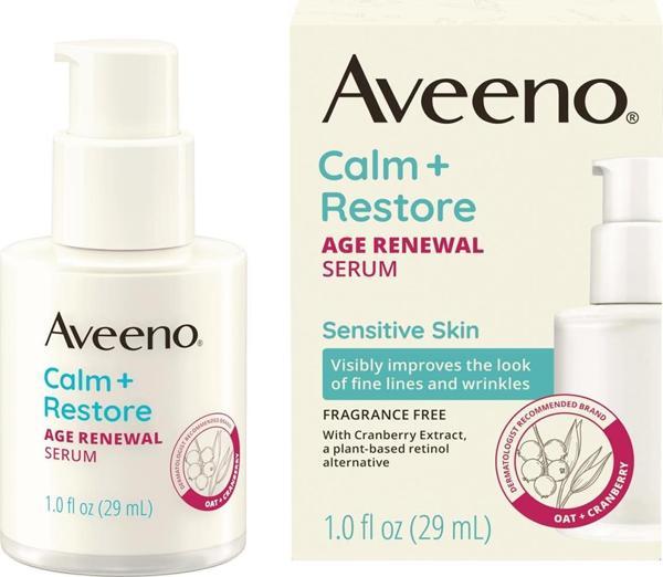Aveeno Calm + Restore Age Renewal Yüz Serumu 29ML - Image 1