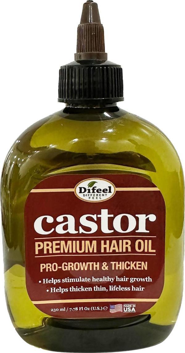 Difeel Castor Yavaş Uzayan Saçlara Özel Saç Bakım Yağı 230ML - Image 1