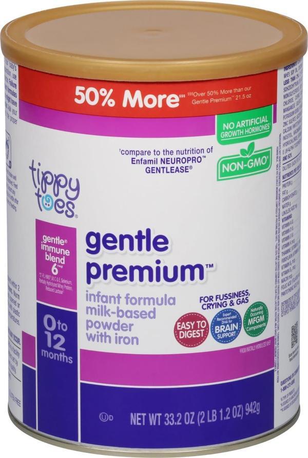 Tippy Toes Gentle Premium 0 - 12 Ay 942GR - Image 1