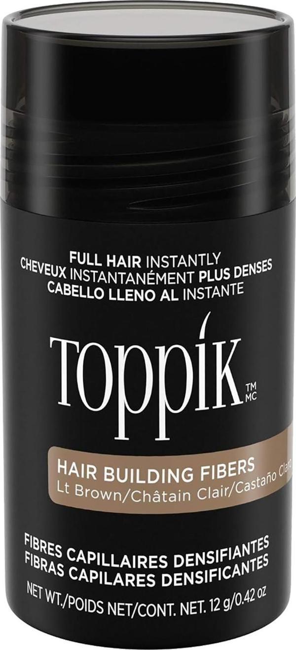 Toppik Hair Building Fibers Açık Kahverengi 12GR - Image 1