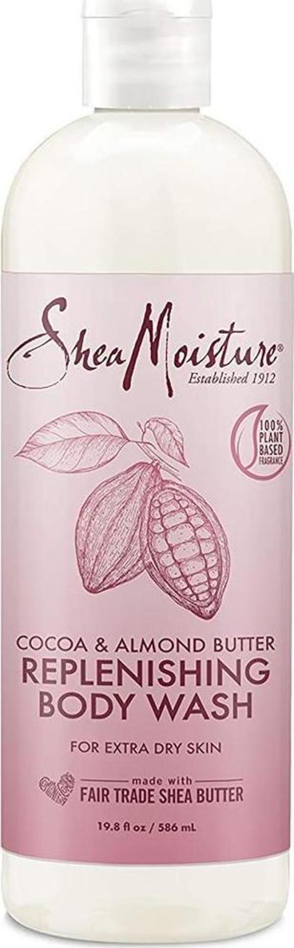 Shea Moisture Kakao ve Badem Yağlı Yenileyici Vücut Şampuanı 586ML - Image 1